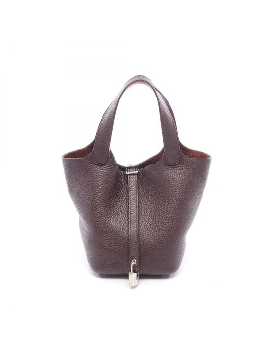 Hermes Handbags - Hermes Handbag Picotin Lock Eclat PM le Jousserie Anemone Leather PM